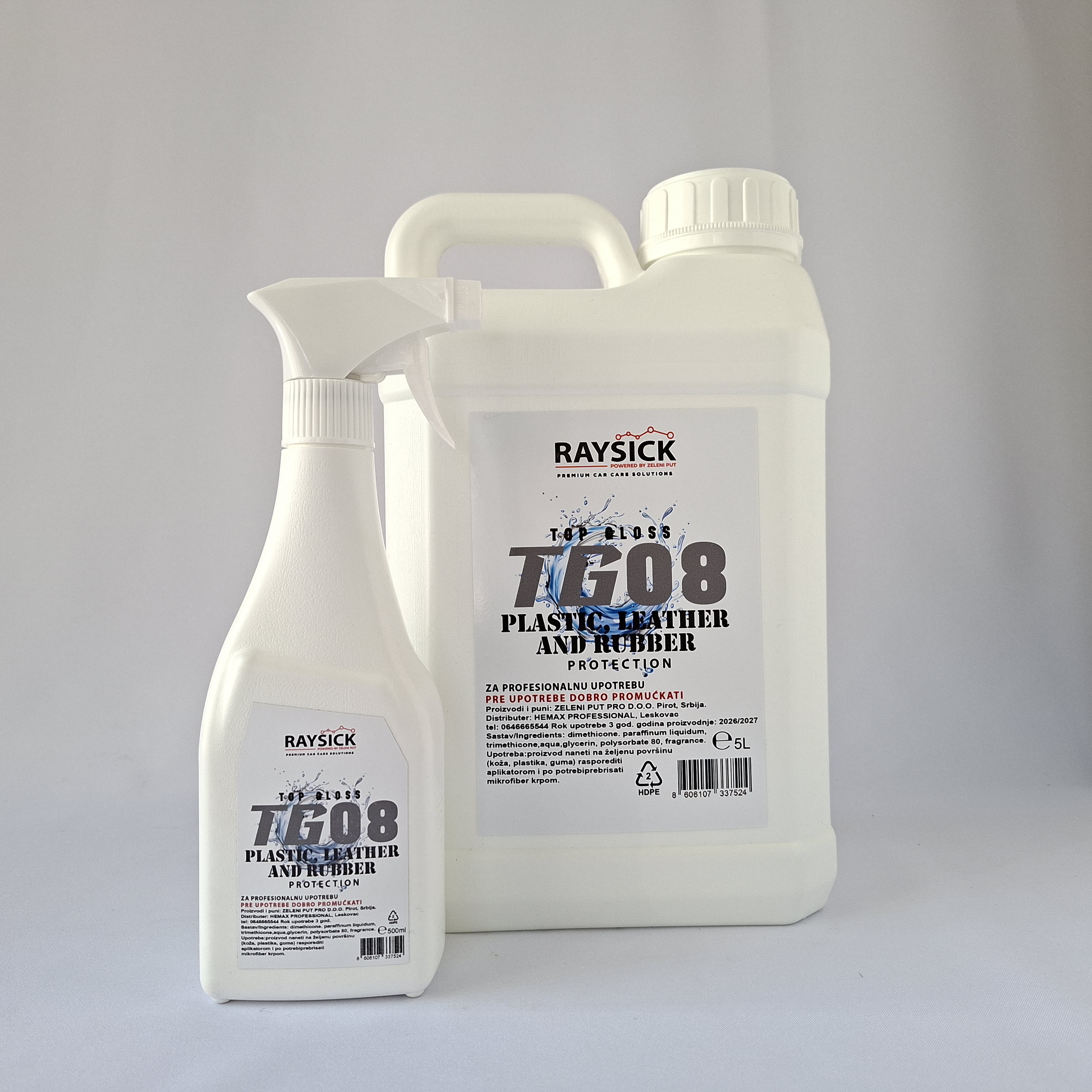 Zaštita plastike, kože i gume — Top Gloss TG08