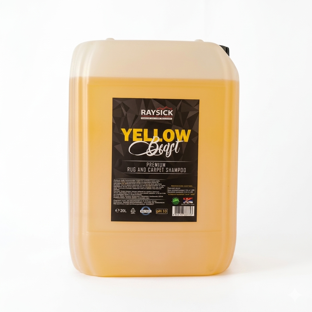 Šampon za mašinsko pranje tepiha — Yellow Beast