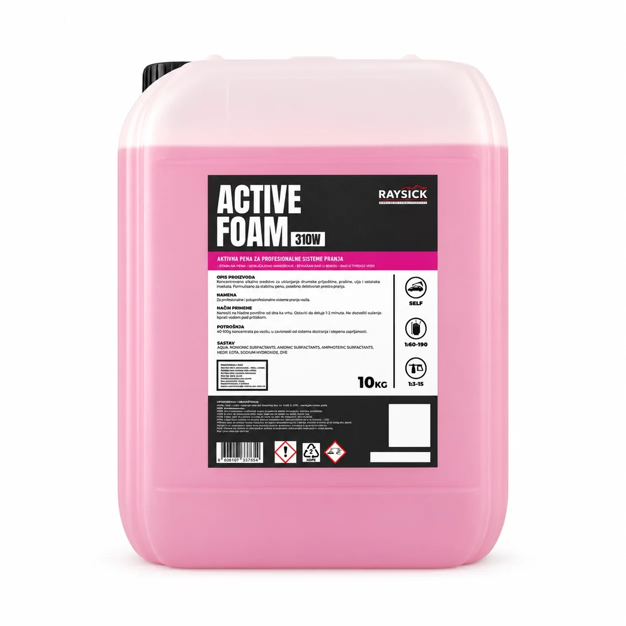 RAYSICK aktivna pena — Active Foam 310W