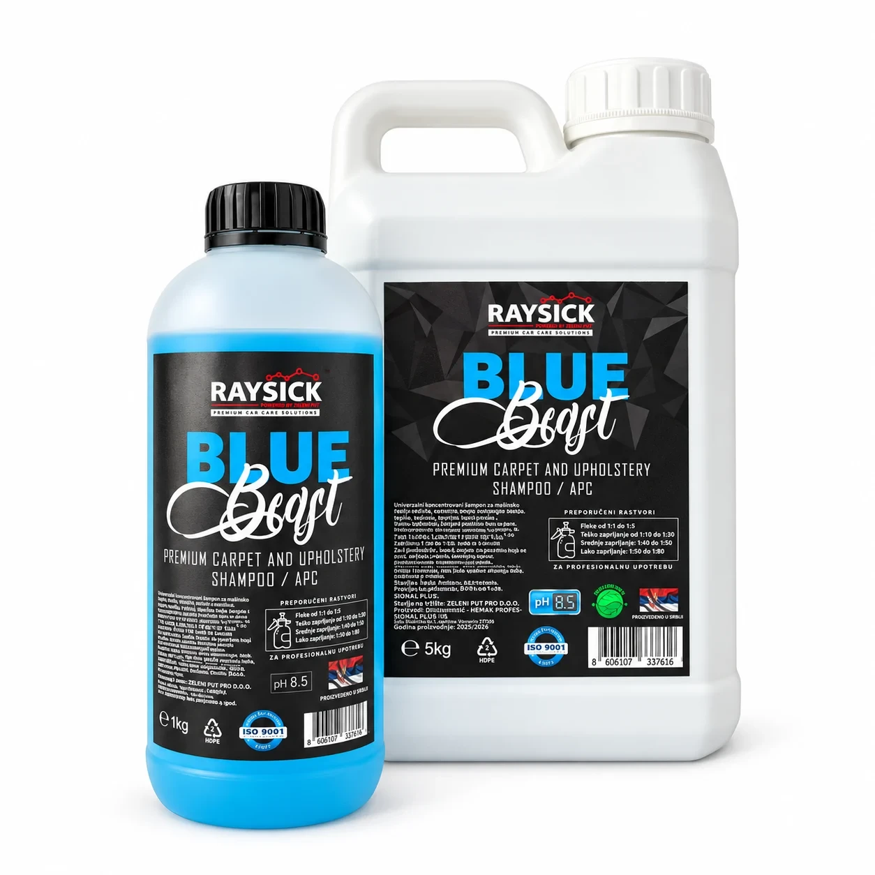 RAYSICK deterdžent za dubinsko pranje - Blue Beast